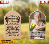 Thumbnail for I hide my tears When I say Your Name - Memorial Personalized Wind Chimes AZ