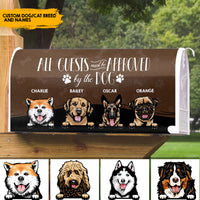 Thumbnail for ALL GUESTS MUST BE APPROVED BY THE DOG - Mailbox cover AF
