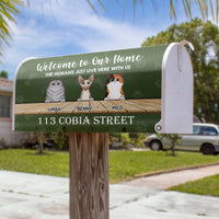 Thumbnail for The Humans just live here with us - Mailbox cover AF