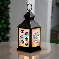 Thumbnail for Personalized Dog Cat Memorial Rainbow Bridge Lantern, Sympathy Gift For Pet Lovers FC