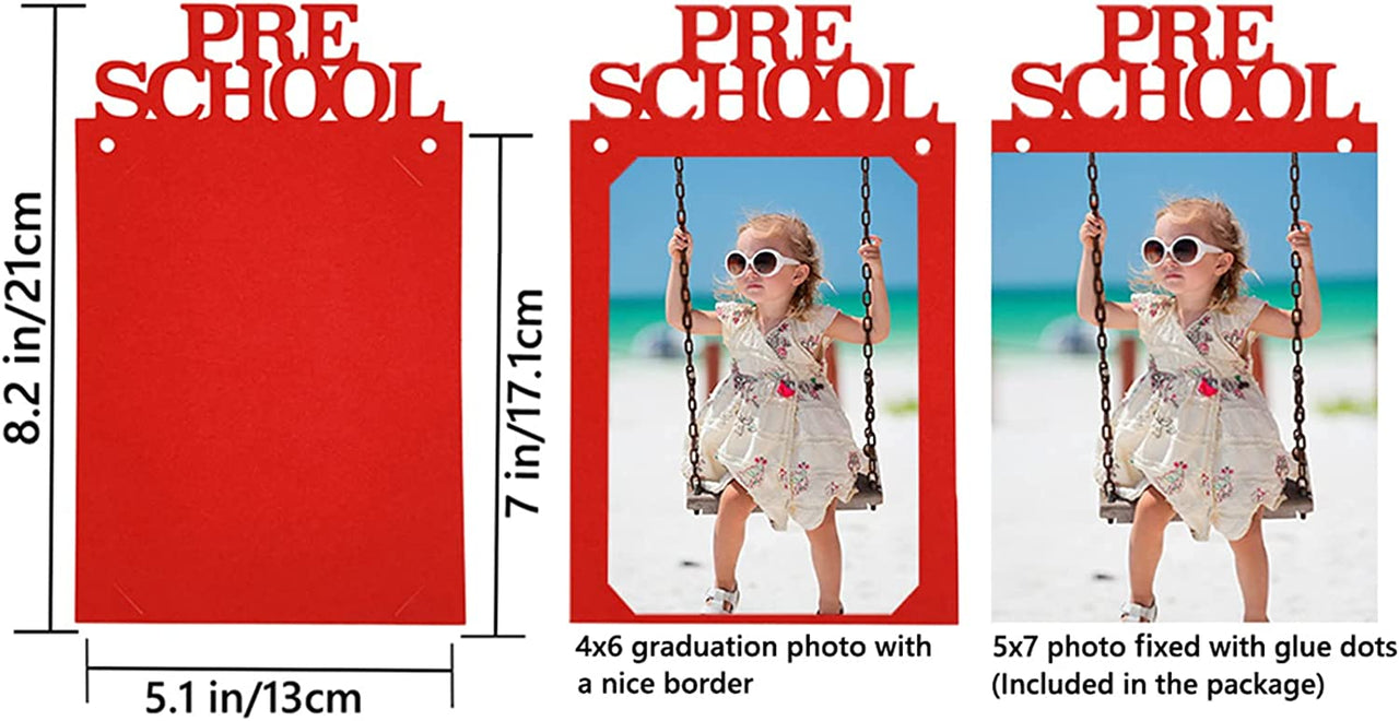 Graduation Photo Banner for 2025 Party Decorations,K-12 School Pictures FC