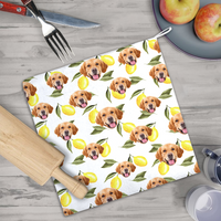 Thumbnail for Custom Food Is Everything Dog Cat Photo Hand Towel, Pet Lover Gift JonxiFon