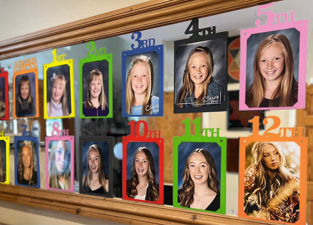 Graduation Photo Banner for 2025 Party Decorations,K-12 School Pictures FC