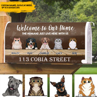 Thumbnail for The Humans just live here with us - Mailbox cover AF