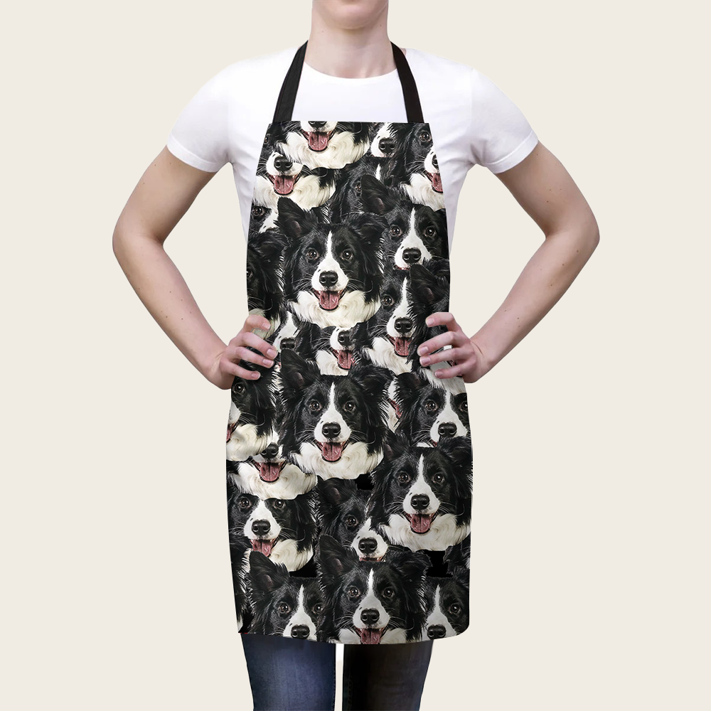 Custom Multiple Face Photo Apron, Kitchen Gift AI