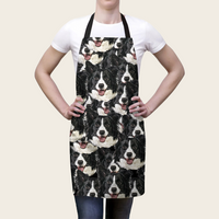 Thumbnail for Custom Multiple Face Photo Apron, Kitchen Gift AI