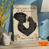 Thumbnail for Love Between A Mother And Cat Is Forever - Gift For Cat Lover Canvas Personally AK