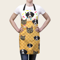 Thumbnail for Custom Food Is Everything Photo Apron, Pet Lover Gift AI
