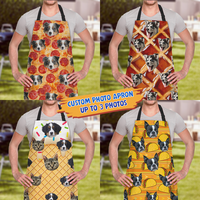 Thumbnail for Custom Food Is Everything Photo Apron, Pet Lover Gift AI
