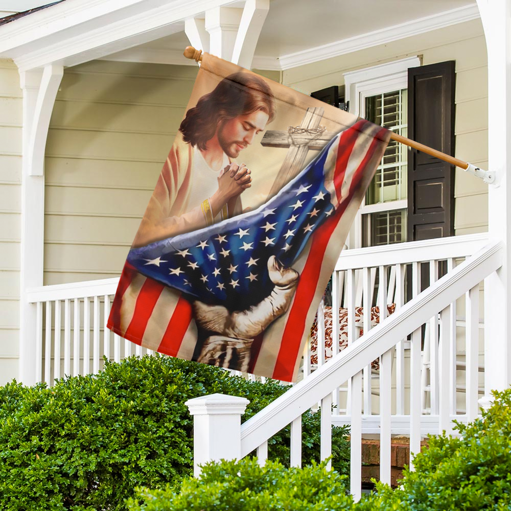 God Bless America Flag, 4th Of July Decoration AD