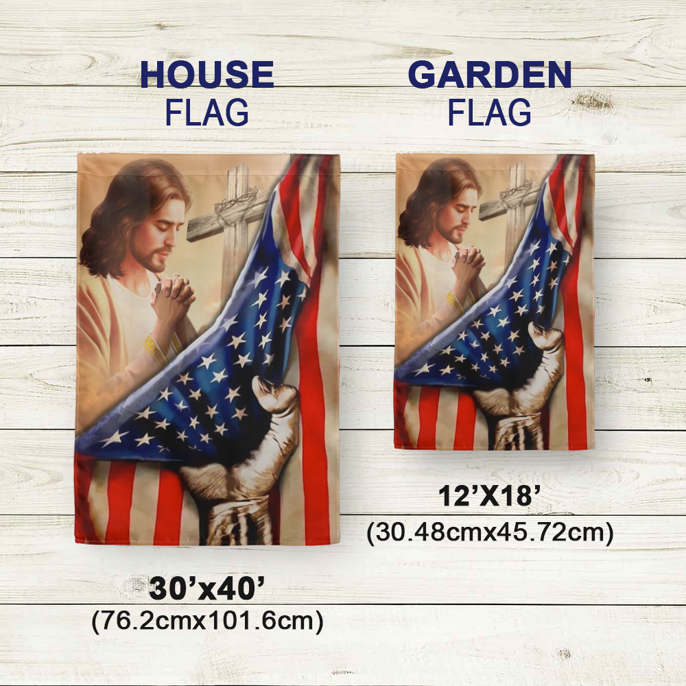 God Bless America Flag, 4th Of July Decoration AD