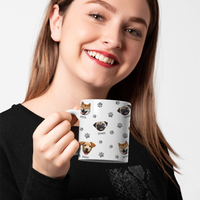 Thumbnail for Dog Face Mix Paw Coffee Mug, Dog Lover Gift AO