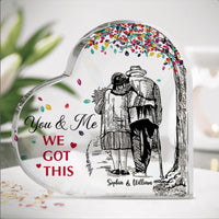 Thumbnail for You & Me We Got This Personalized Heart Acrylic Plaque AA