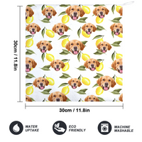 Thumbnail for Custom Food Is Everything Dog Cat Photo Hand Towel, Pet Lover Gift JonxiFon