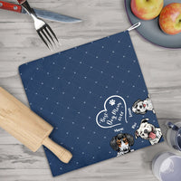 Thumbnail for Custom Best Fur Mama Ever Dog Cat Hand Towel, Pet Lover Gift JonxiFon