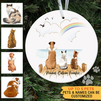 Thumbnail for Fluffy Dog & Cat Memorial Gifts - Personalized Decorative Ornament AE