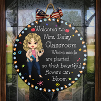 Thumbnail for Seed Flowers Bloom Door Sign, DIY Gift For Back To School Z