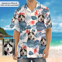 Thumbnail for Custom Pet Face Hawaiian Shirt, Dog Lover Gift AI