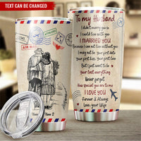 Thumbnail for I Didn't Marry You So I Could Live With You Personalized Tumbler AA