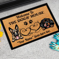 Thumbnail for Welcome To Dog's House Doormat, Dog Lover Gift AB