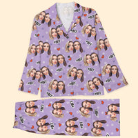Thumbnail for Custom Face Photo Besties Pajamas Set, Gift For Best Friends FC