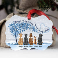Thumbnail for I'm Always With You Personalized Memorial Dog Printed Wood Ornament, Sympathy Gift For Dog Lover AE