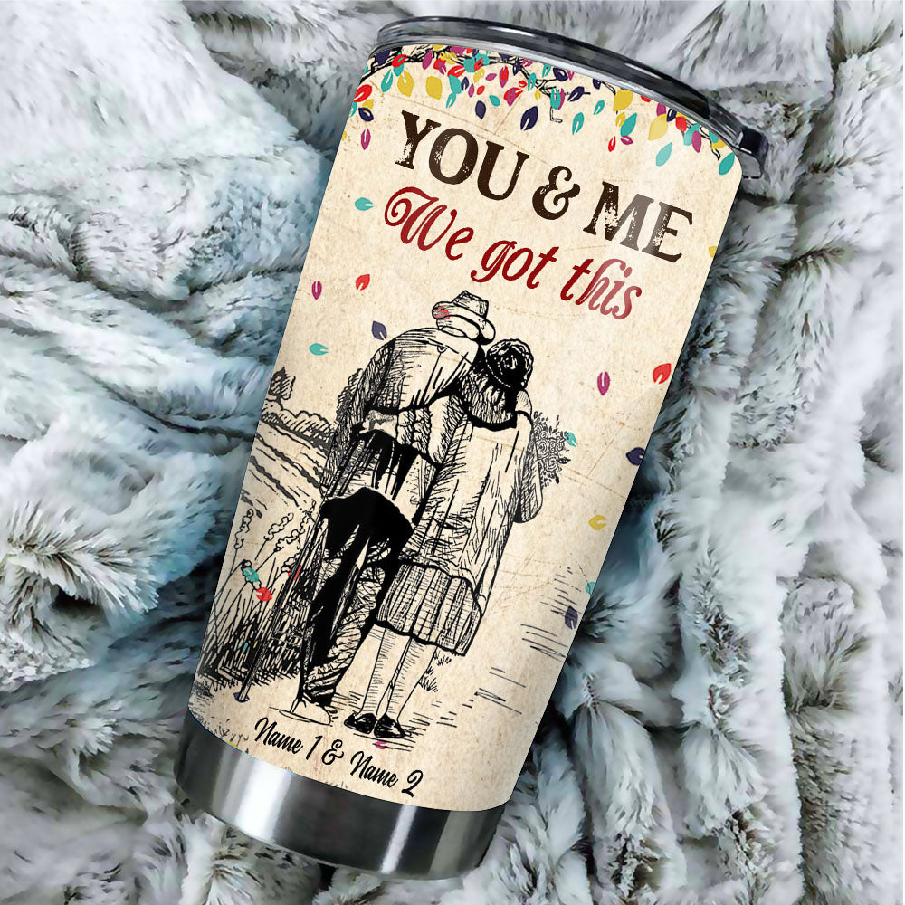 When We Get To The End Personalized Tumbler AA