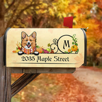 Thumbnail for Thanksgiving Dog Cat Mailbox Cover, Pet Lover Gift AF