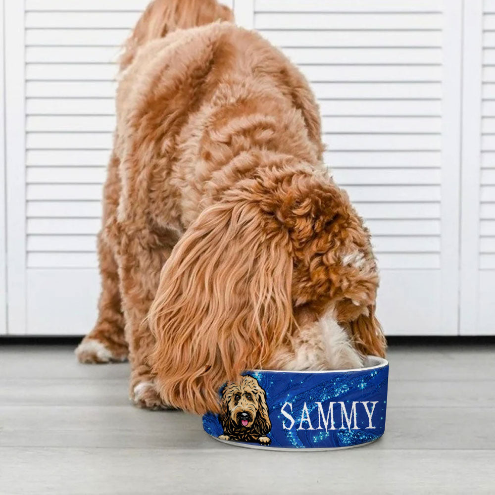 Sparkling Pet Bowl, Dog Lover Gift Printway