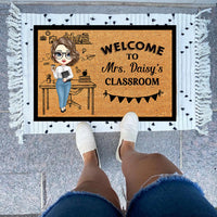 Thumbnail for Welcome To Classroom Teacher Doormat, Classroom Decor AB