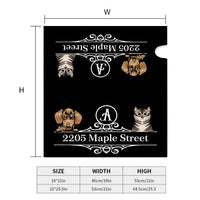 Thumbnail for Custom Classic Vintage Dog Cat Mailbox Cover, Pet Lover Gift AF