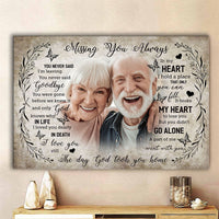 Thumbnail for Missing You Always Memorial Personalized Canvas AK