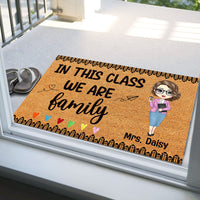Thumbnail for In This Class We Are Family Teacher Doormat, Classroom Decor AB