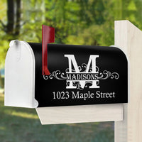Thumbnail for Custom Family Name Monogram Mailbox Cover, Gift For Family AF