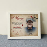 Thumbnail for A Messenger To Tell You Cardinal Memorial Photo Frame AA