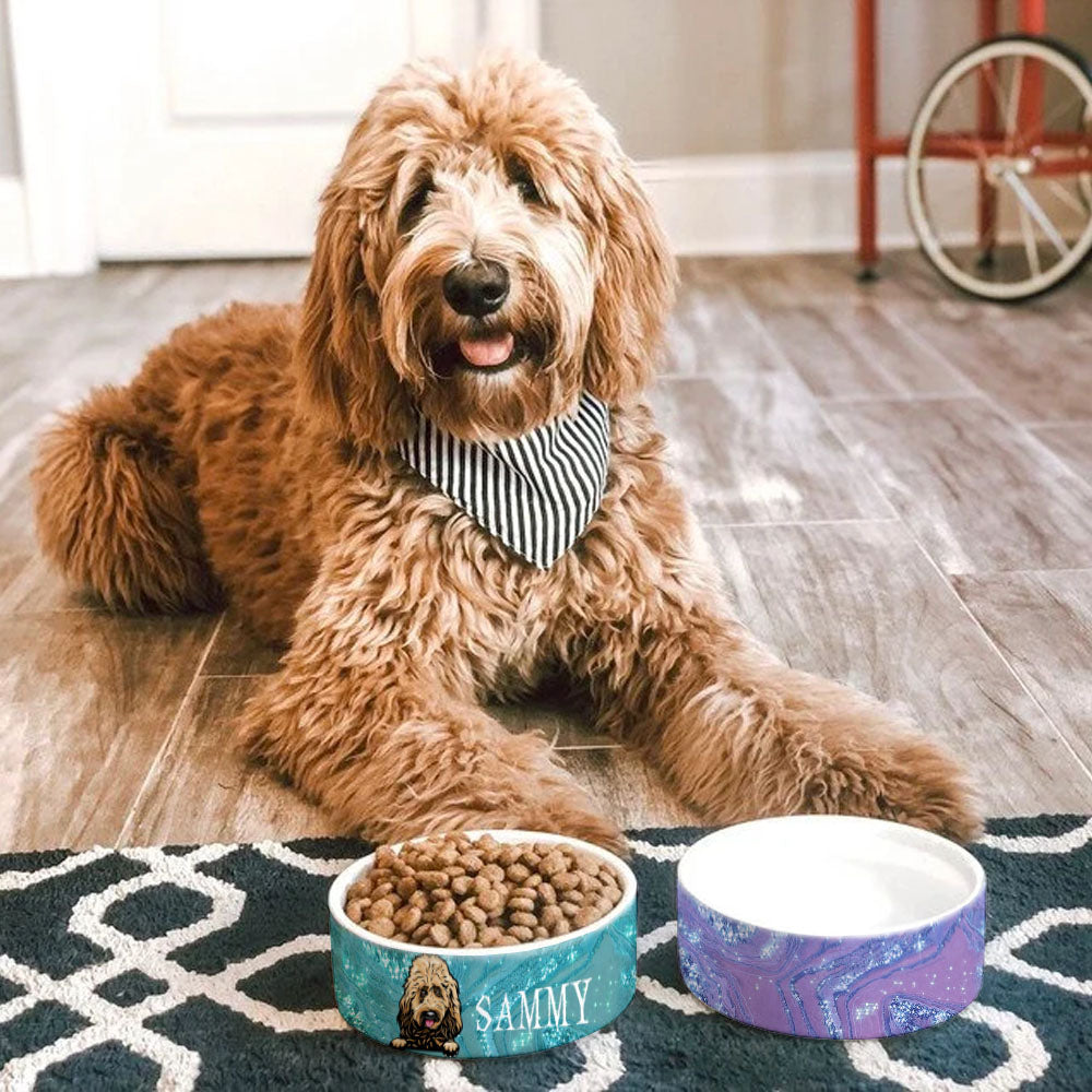 Sparkling Pet Bowl, Dog Lover Gift Printway