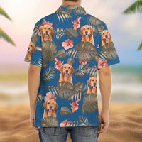 Thumbnail for Custom Pet Face Hawaiian Shirt, Dog Lover Gift AI