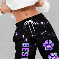Thumbnail for Custom Hologram Dog Mom Dog Dad Sweatpants, Best Gift For Dog Lovers AB