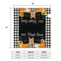 Thumbnail for Pumpkins & Sunflowers Dog Cat Mailbox Cover, Dog lover Gift AF