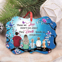 Thumbnail for Memorial Family Member Loss Of Someone Christmas In Heaven Personalized Ornament AE