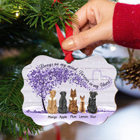 Thumbnail for I'm Always With You Personalized Memorial Dog Printed Wood Ornament, Sympathy Gift For Dog Lover AE