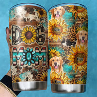 Thumbnail for Western Leopard Dog Mom Tumbler, DIY Gift For Dog Lovers AA
