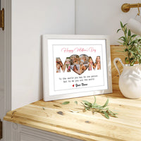 Thumbnail for Custom Happy Mother's Day Mom Photo Collage Picture Frame, Gift For Mom/Grandma AA