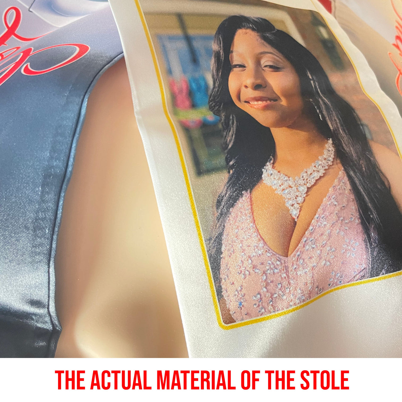 Custom Mixed Two Country Flag Graduation Stoles/Sash, Graduation Gift AP