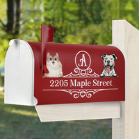 Thumbnail for Custom Classic Vintage Dog Cat Mailbox Cover, Pet Lover Gift AF