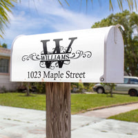 Thumbnail for Custom Family Name Monogram Mailbox Cover, Gift For Family AF