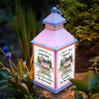 Thumbnail for Custom I Googled My Symptoms RV Photo Camping Lantern II, Gift For Camper JonxiFon