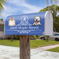 Thumbnail for Custom Classic Vintage Dog Cat Mailbox Cover, Pet Lover Gift AF