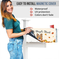 Thumbnail for Hello Fall Dog Cat Mailbox Cover, Dog Lover Gift AF