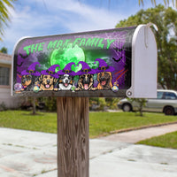 Thumbnail for Scary Night With Dog Halloween Mailbox Cover , Dog lover Gift AF